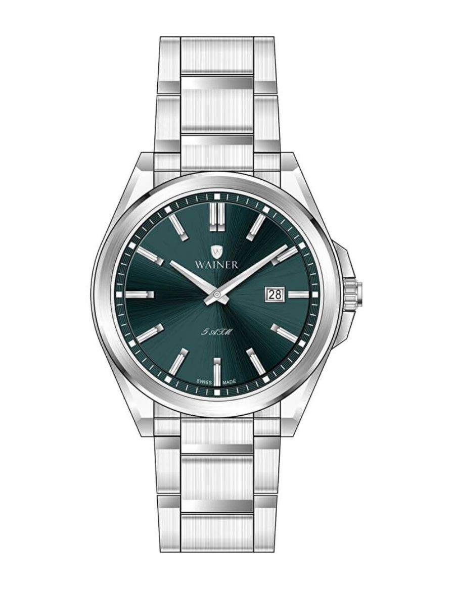 Wainer 40 mm Quartz Saat WA.17700-E