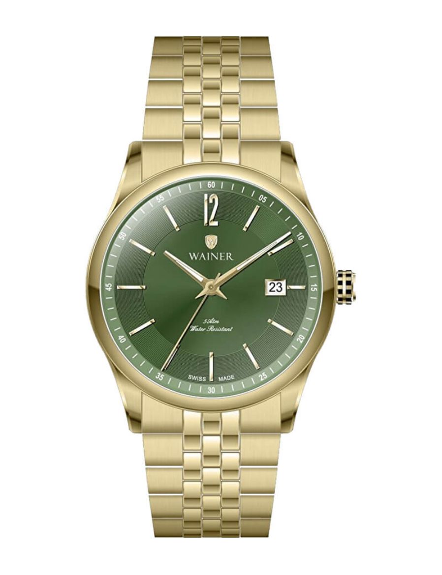 Wainer 40 mm Quartz Saat WA.19035-E