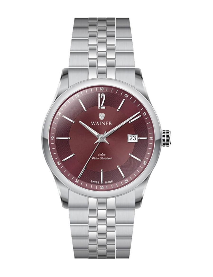 Wainer 40 mm Quartz Saat WA.19035-F