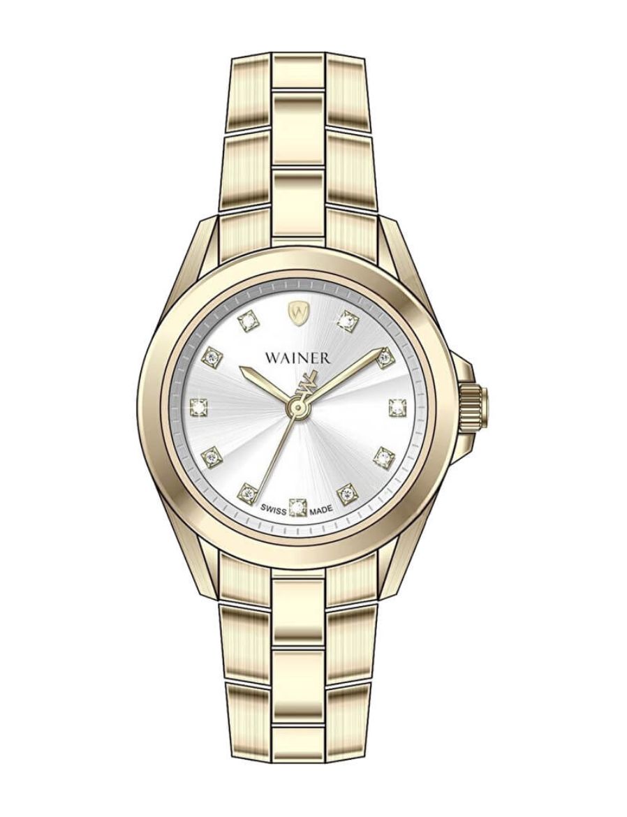 Wainer 24 mm Quartz Saat WA.18010-G