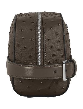 Montblanc Devekuşu Dokulu Deri El Çantası 220471