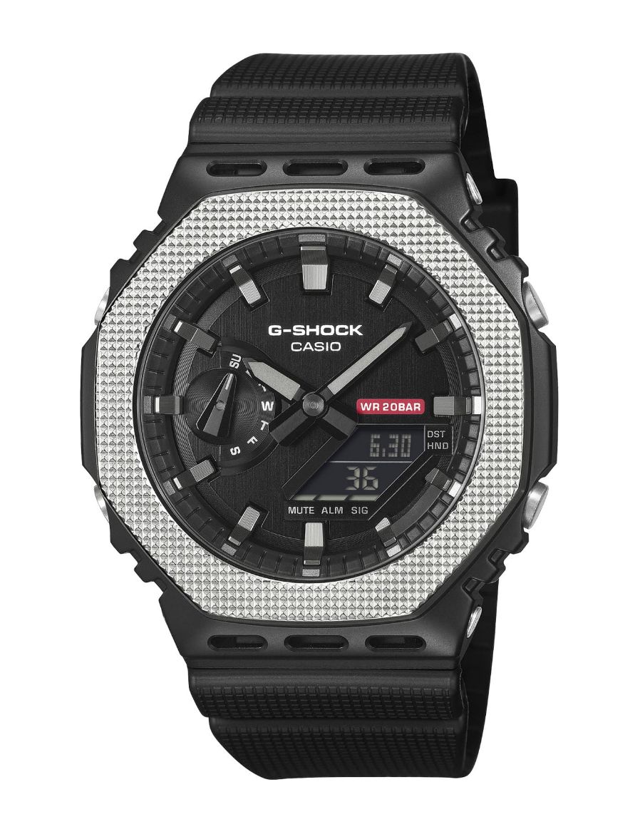 G-Shock G-Steel 2100 Serisi 44.4 mm Quartz Saat GM-2100BM-1ADR