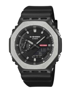 G-Shock G-Steel 2100 Serisi 44.4 mm Quartz Saat GM-2100BM-1ADR