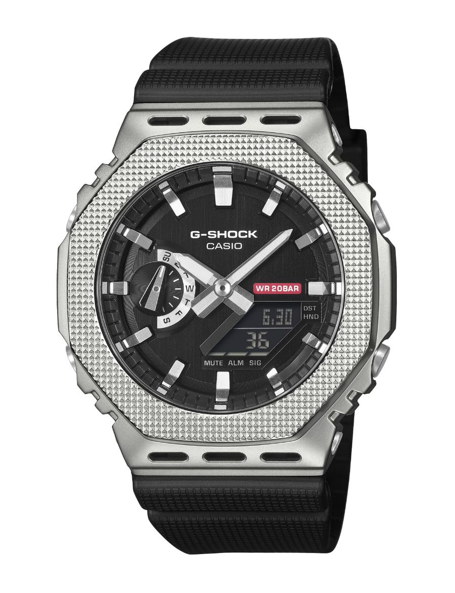 G-Shock G-Steel 2100 Serisi 44.4 mm Quartz Saat GM-2100M-1ADR