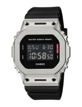 G-Shock G-Steel 5600 Serisi 43.2 mm Quartz Saat GM-5600M-1DR