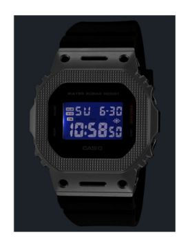 G-Shock G-Steel 5600 Serisi 43.2 mm Quartz Saat GM-5600M-1DR