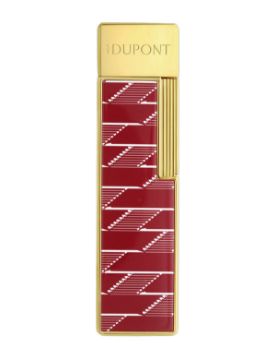 S.T. Dupont Twiggy Monogram 1872 Kırmızı Çakmak 30078