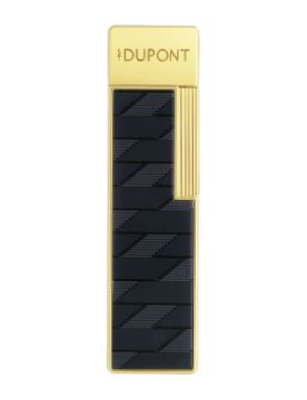 S.T. Dupont Twiggy Monogram 1872 Siyah Çakmak 30079