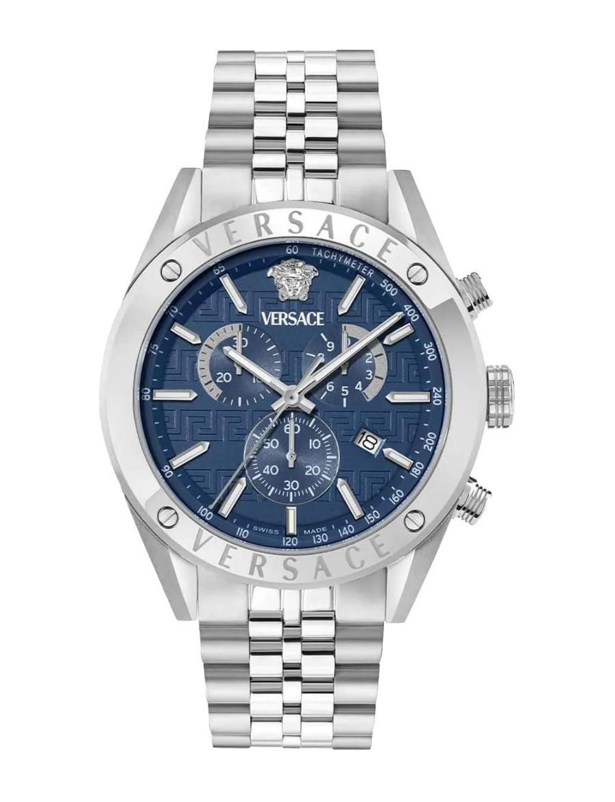 Versace Athletics Chrono 44 mm Quartz Saat VRSCVEKJA0425