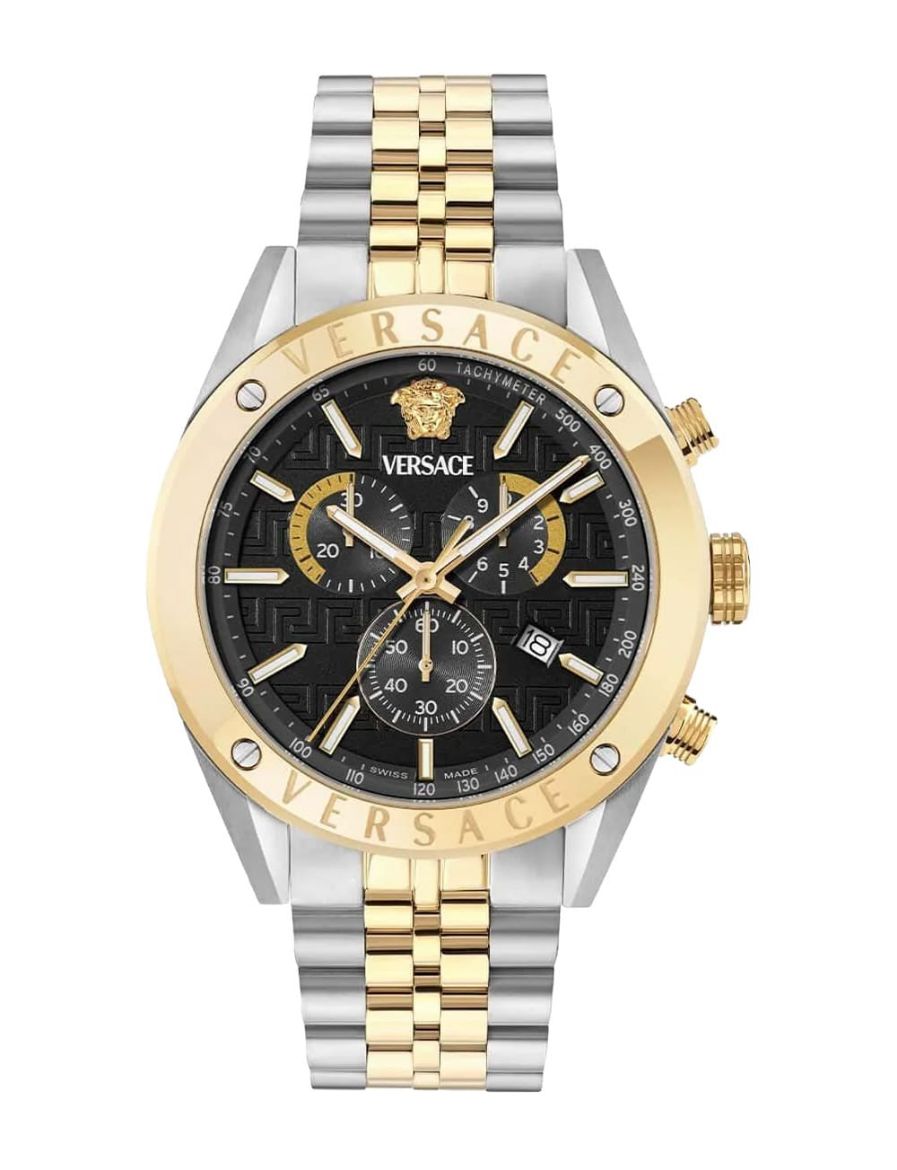 Versace Athletics Chrono 44 mm Quartz Saat VRSCVEKJA0525