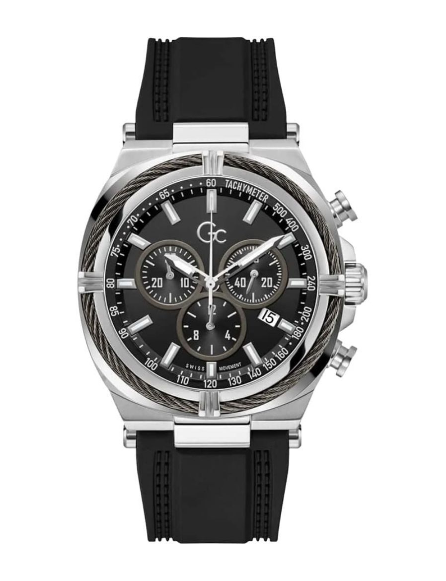 Guess Collection IronClass 43 mm Quartz Saat GCZ32007G2