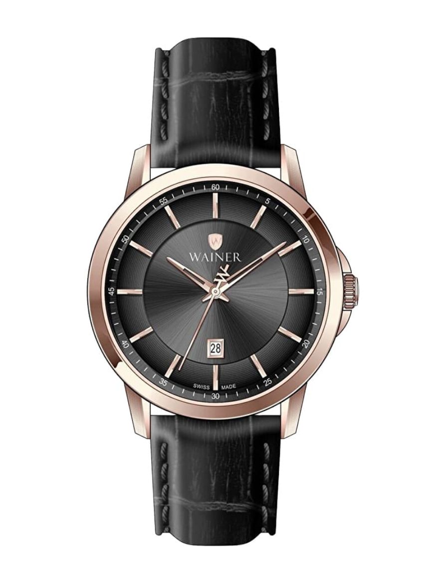 Wainer 42 mm Quartz Saat WA.17150-E