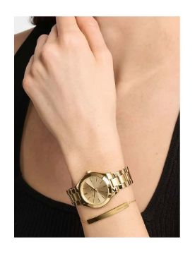Michael Kors Slim Runway 32 mm Quartz Saat MK7561SET