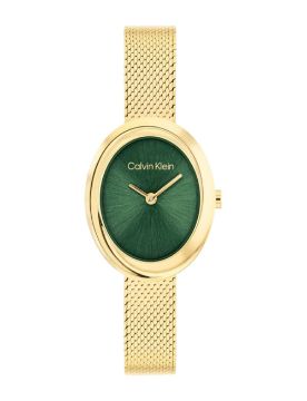 Calvin Klein Twisted Bezel 24 mm Quartz Saat CK25100152