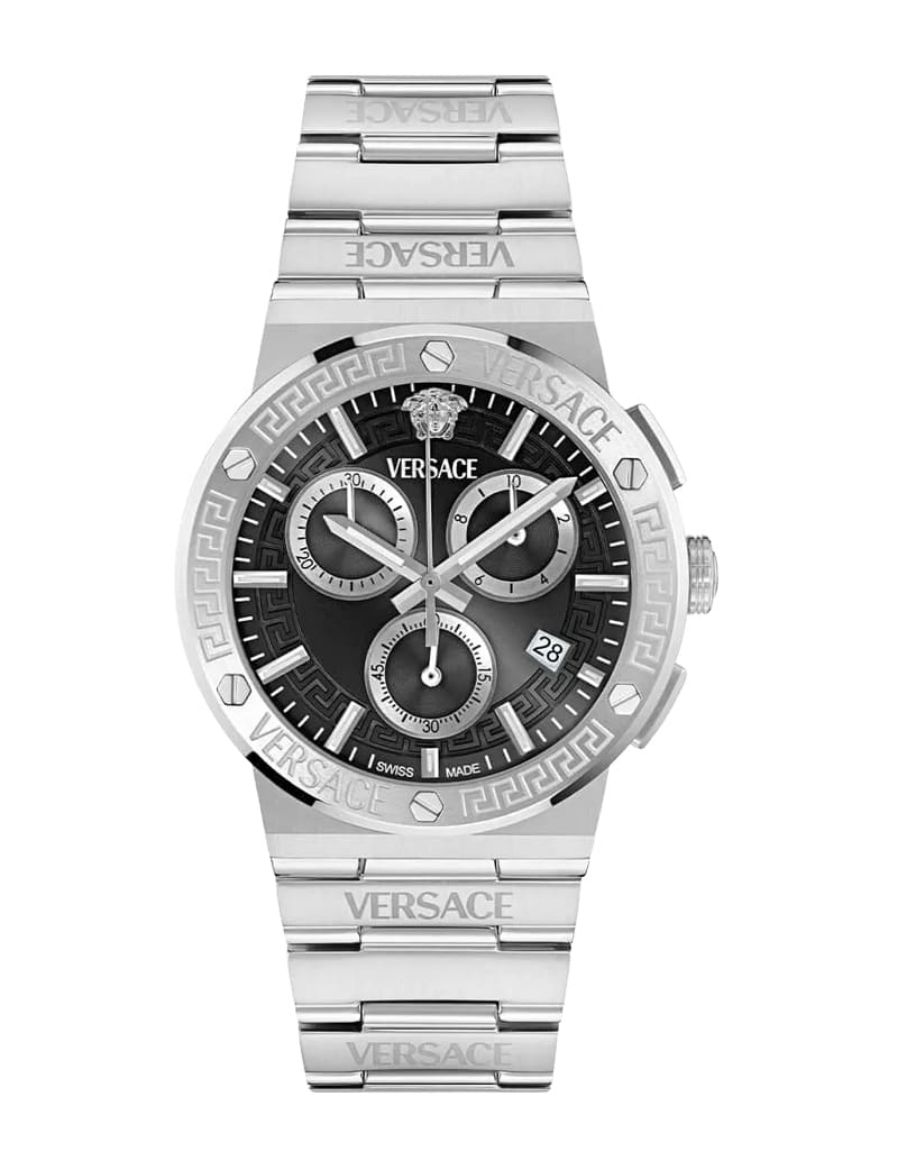 Versace Greca Logo 40 mm Quartz Saat VRSCVEKMA0325