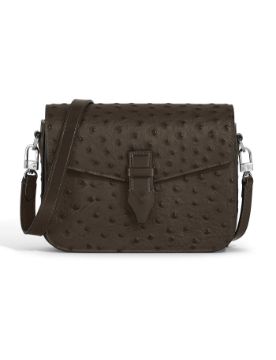 Montblanc Devekuşu Dokulu Deri Nib Çapraz Çanta 220472