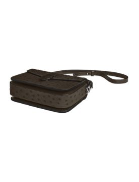 Montblanc Devekuşu Dokulu Deri Nib Çapraz Çanta 220472