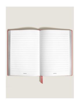 Montblanc Saffiano Deri Pembe Orta Boy Defter 134774