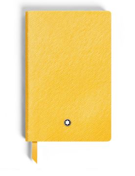 Montblanc Saffiano Deri Modena Sarı Küçük Boy Defter 134727