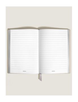 Montblanc Saffiano Deri Bej Orta Boy Defter 134783