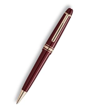 Montblanc Meisterstück Burgundy Red Midsize Tükenmez Kalem 133005