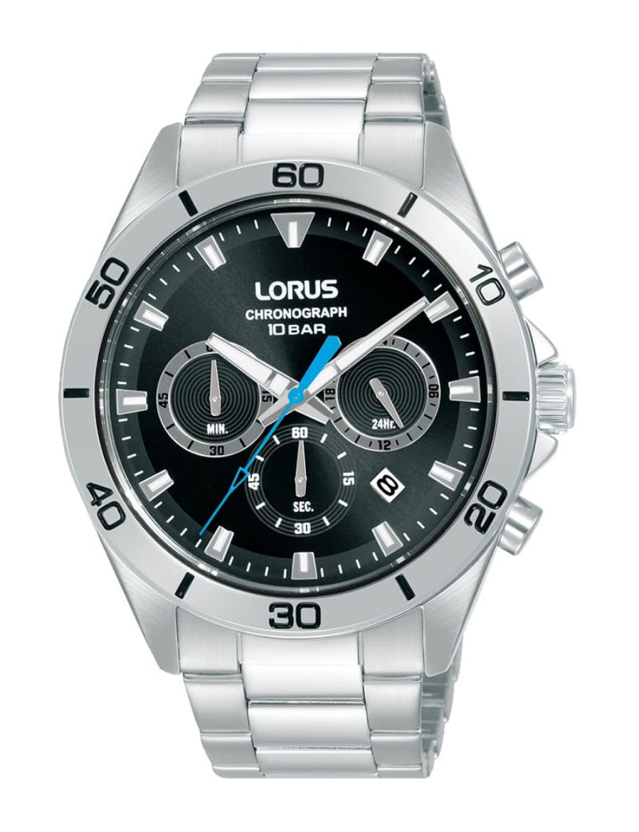 Lorus Sports 43 mm Quartz Saat RT335KX9