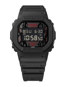 G-Shock Digital 5600 Series Stranger Things Collaboration Models 42.8 mm Quartz Saat DW-5600STT-1DR