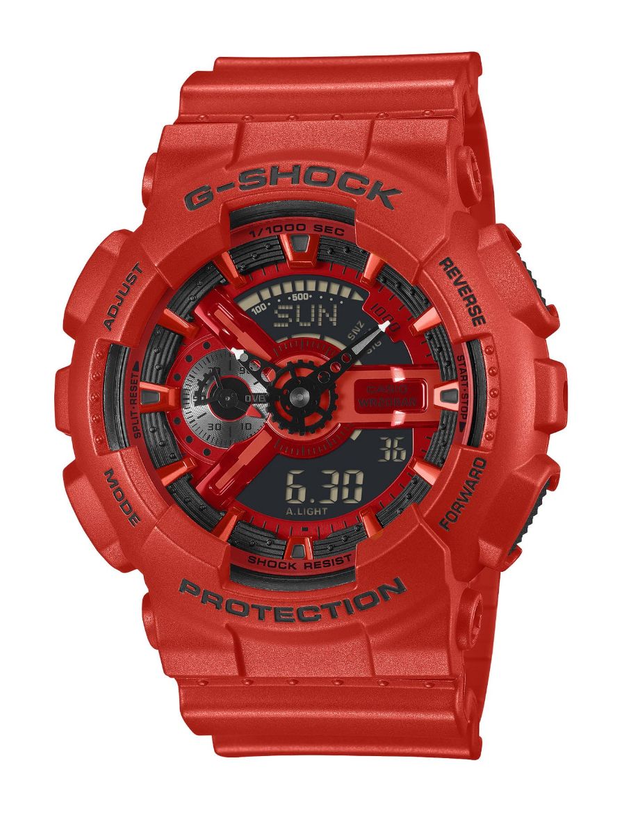 G-Shock Analog-Digital 110 Series 51.2 mm Quartz Saat GA-110RRB-4ADR