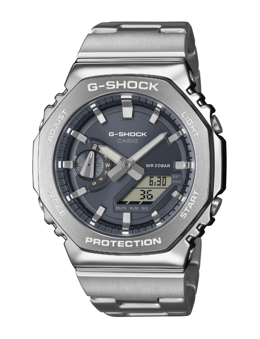 G-Shock G-Steel 2100 Series 44.4 mm Quartz Saat GM-2110D-8ADR