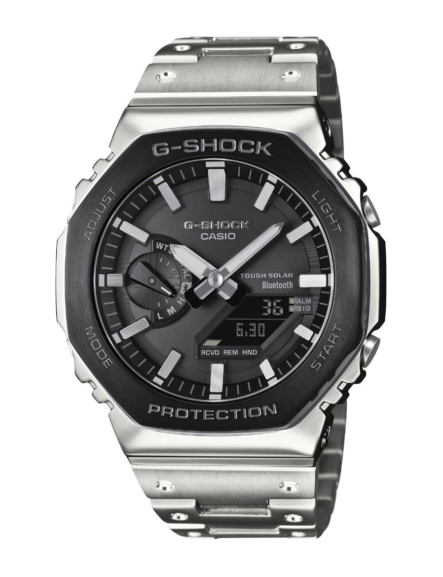 G-Shock Full Metal 2100 Series 44.4 mm Quartz Saat GM-B2100BT-1ADR