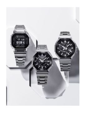 G-Shock Full Metal GMC-B2100 46.3 mm Quartz Saat GMC-B2100BT-1ADR