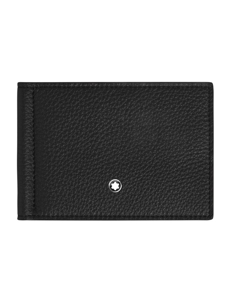 Montblanc Grain Deri Para Klipsli 6 Bölmeli Cüzdan 221402