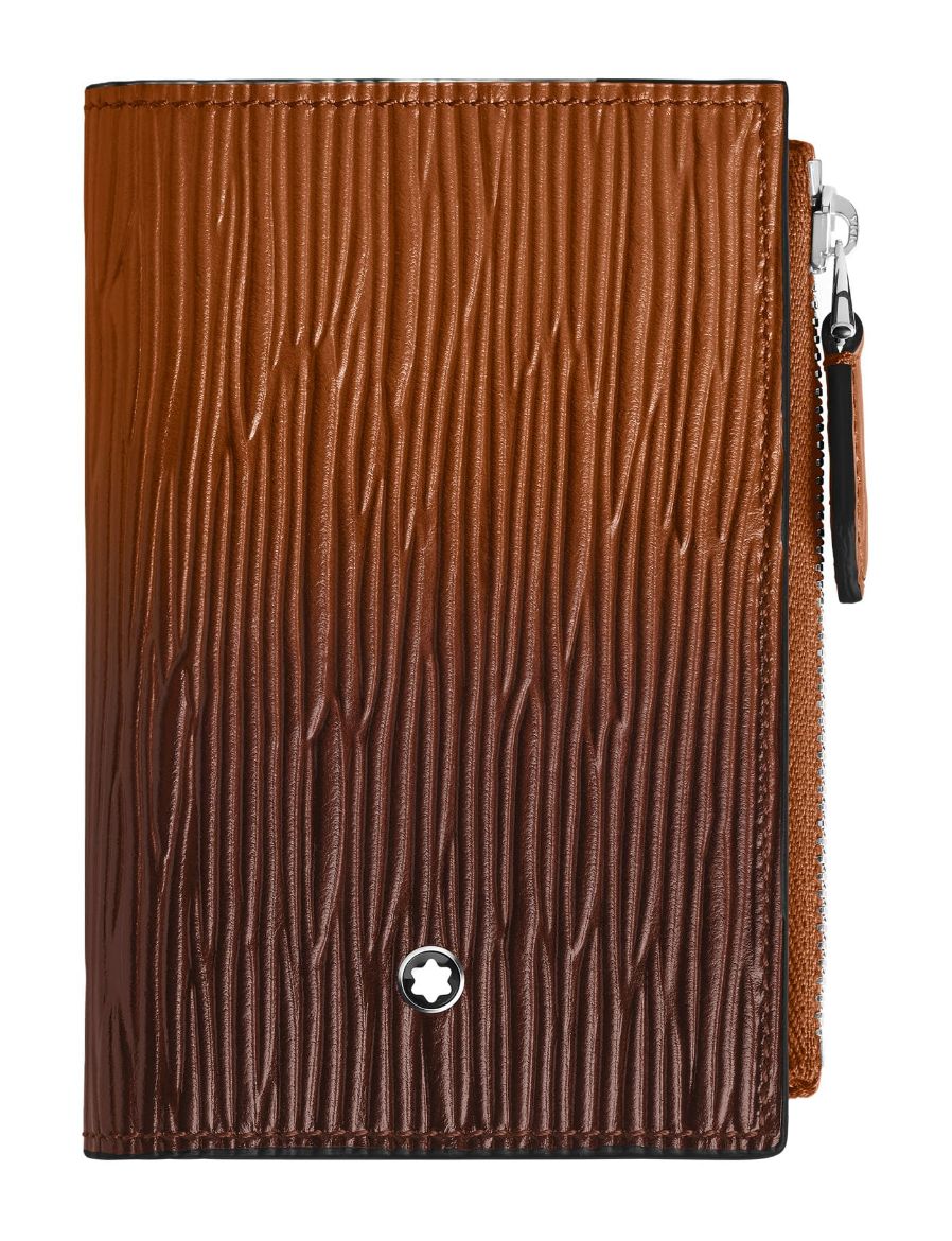 Montblanc Corteccia Sfumato Deri 6 Bölmeli Mini Cüzdan 221412