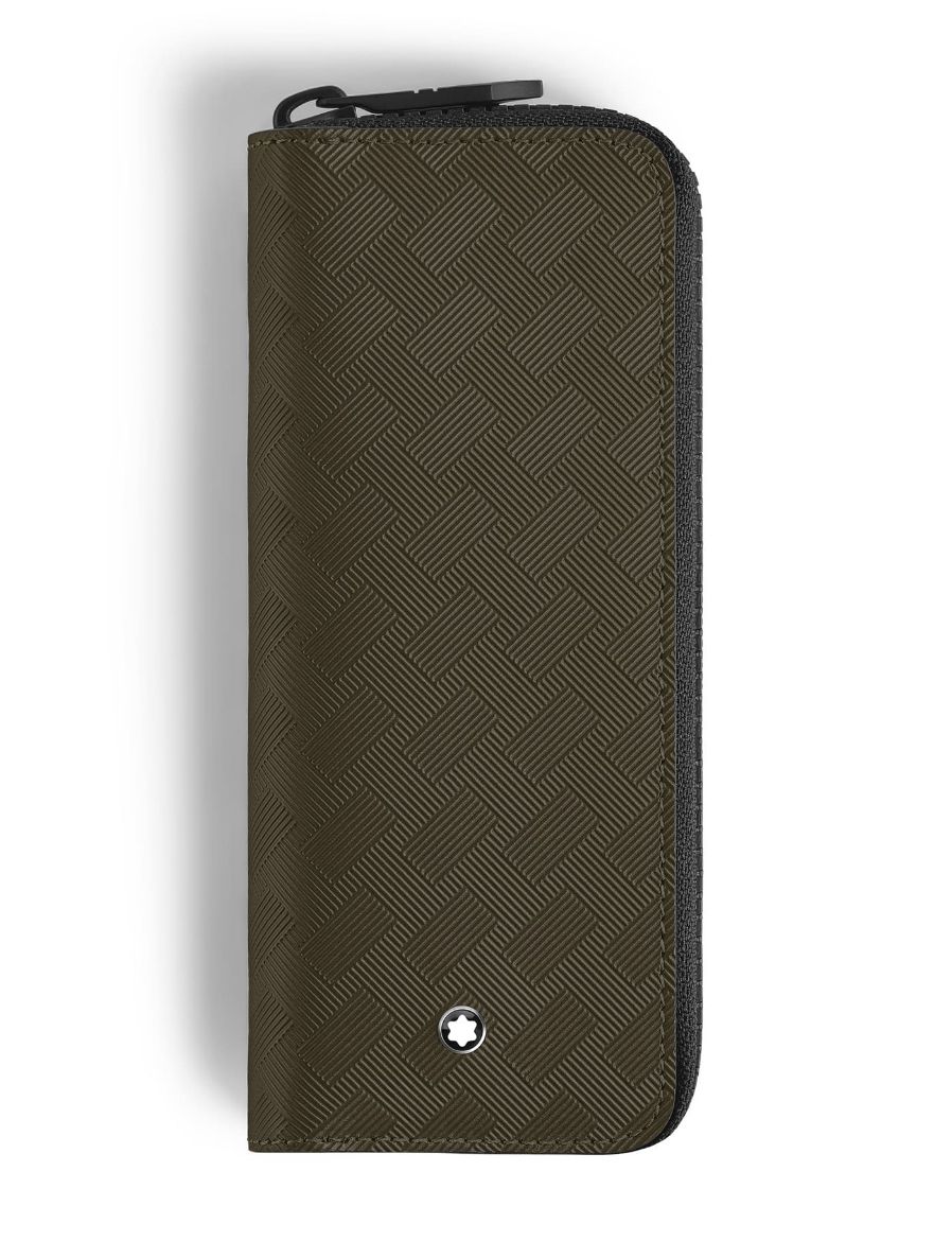 Montblanc Extreme Deri Fermuarlı 2'li Kalemlik 221458