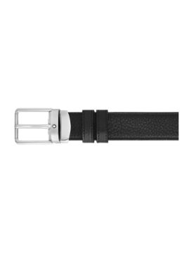 Montblanc Everyday Grain Deri 30 mm Çift Taraflı Kemer 222181