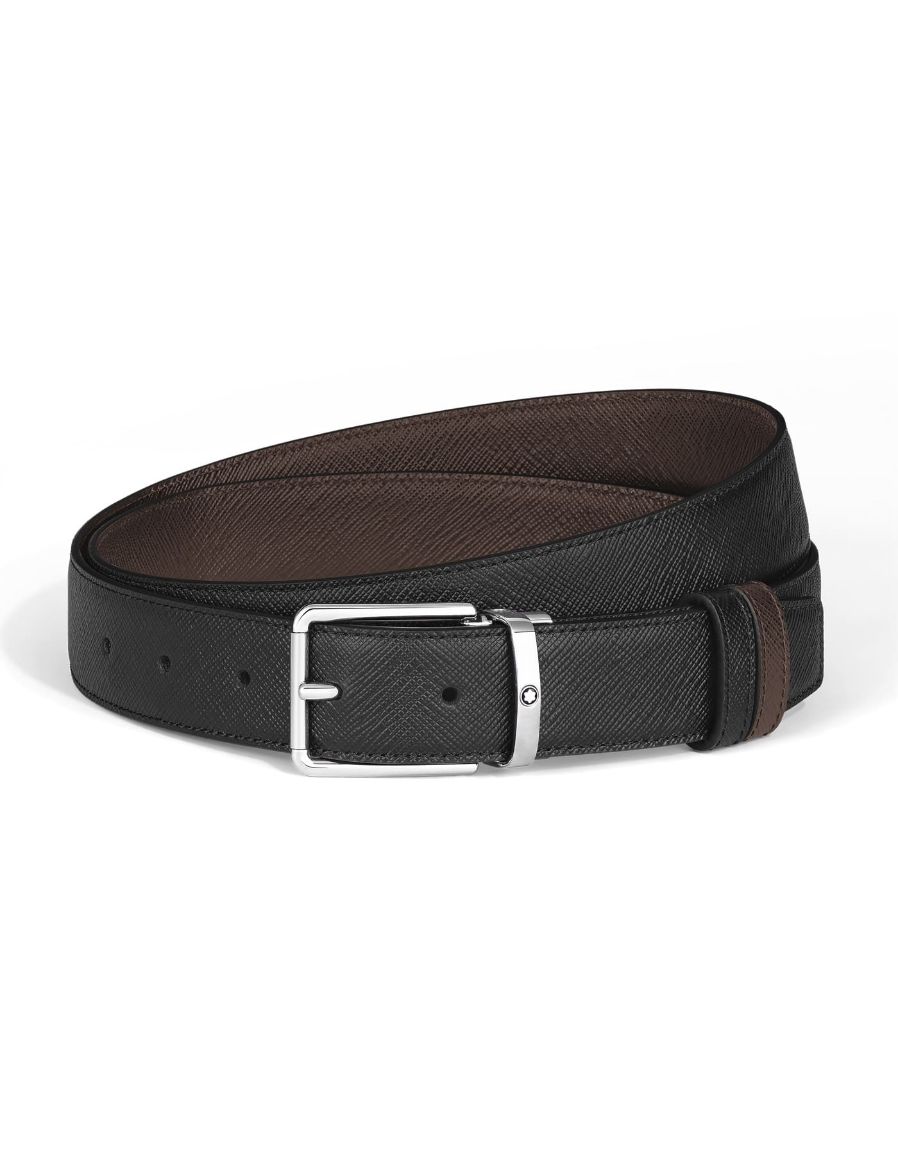 Montblanc Everyday Sartorial Deri 30 mm Çift Taraflı Kemer 222359