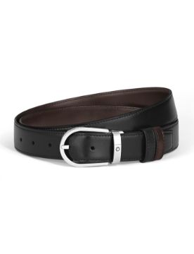 Montblanc Meisterstück At Nalı Tokalı Deri 30 mm Çift Taraflı Kemer 222371