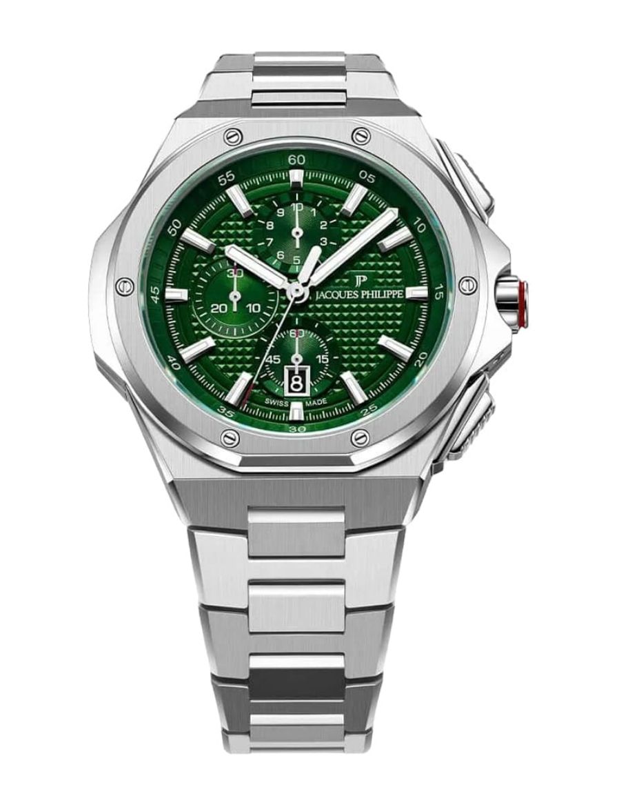 Jacques Philippe 44 mm Quartz Saat JPQGC4813X6XS