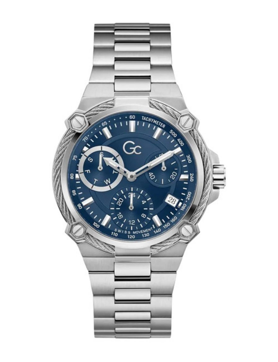 Gc CableForce 42 mm Quartz Saat GCY24020G7M