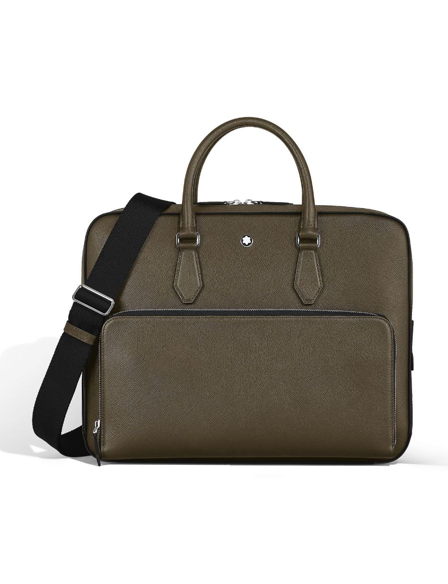 Montblanc Sartorial Deri Orta Boy Evrak Çantası 221546