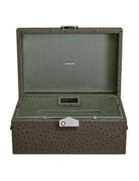 Montblanc Deve Kuşu Kabartmalı Deri Yazı Gereçleri Koleksiyon Kutusu 136555