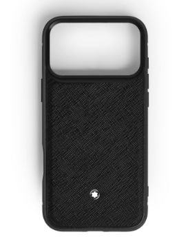 Montblanc Sartorial Deri iPhone 17 Pro Max için Telefon Kılıfı 220602