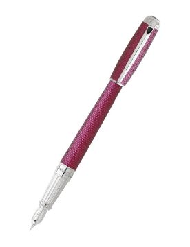 S.T. Dupont Line D Diamond Guilloche Amethst Lacquer Dolma Kalem 410112