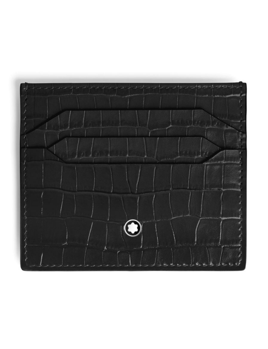 Montblanc Timsah Derisi Desenli 6 Bölmeli Kartlık 220486