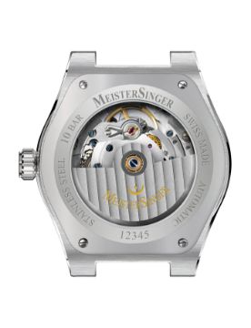 Meistersinger Kaenos Black 40 mm Otomatik Saat KS902