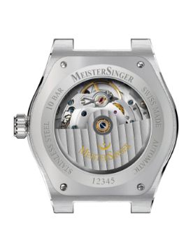 Meistersinger Kaenos Open Date Black 40 mm Otomatik Saat KSOD902