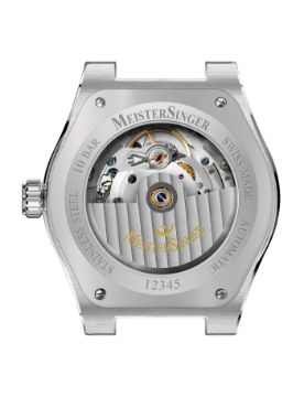 Meistersinger Kaenos Open Date Sunburst Grey 40 mm Otomatik Saat KSOD927