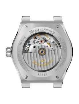 Meistersinger Kaenos Open Date Sunburst Ice Blue 40 mm Otomatik Saat KSOD914