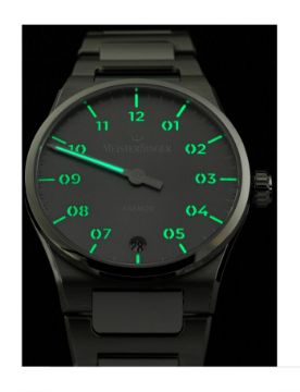 Meistersinger Kaenos Sunburst Ice Blue 40 mm Otomatik Saat KS914