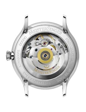 Meistersinger Lunascope Sunburst Blue 41 mm Otomatik Saat LS908